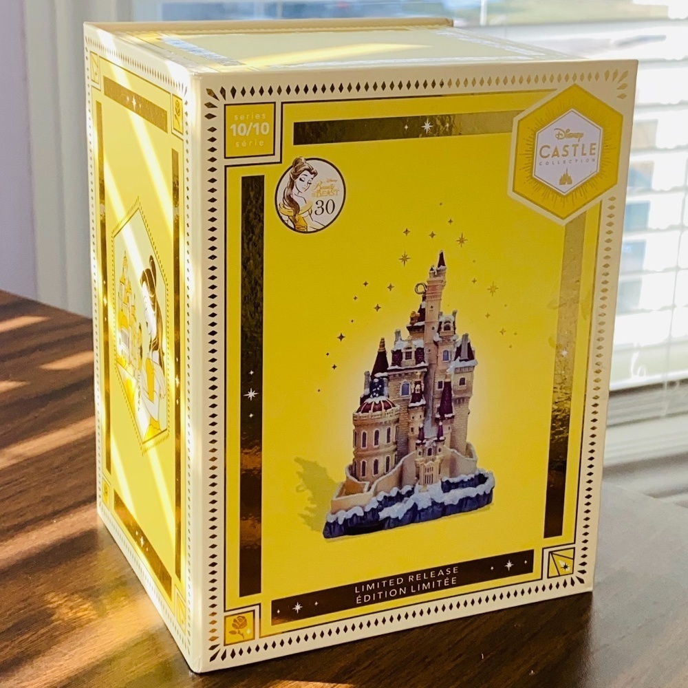 Disney Store - Castle Collection Ornament - Beauty and the Beast, Belle's Castle